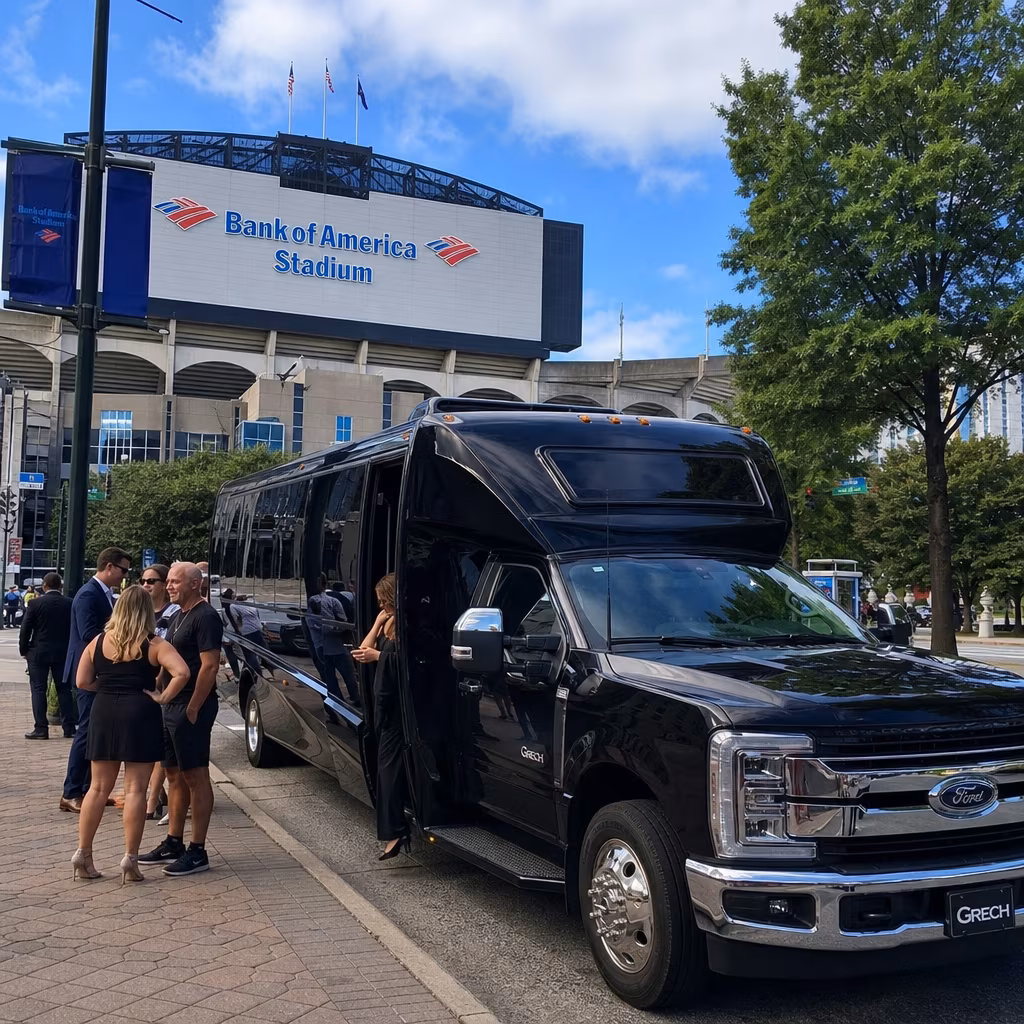 Rent a Bus to Bank of America Stadium