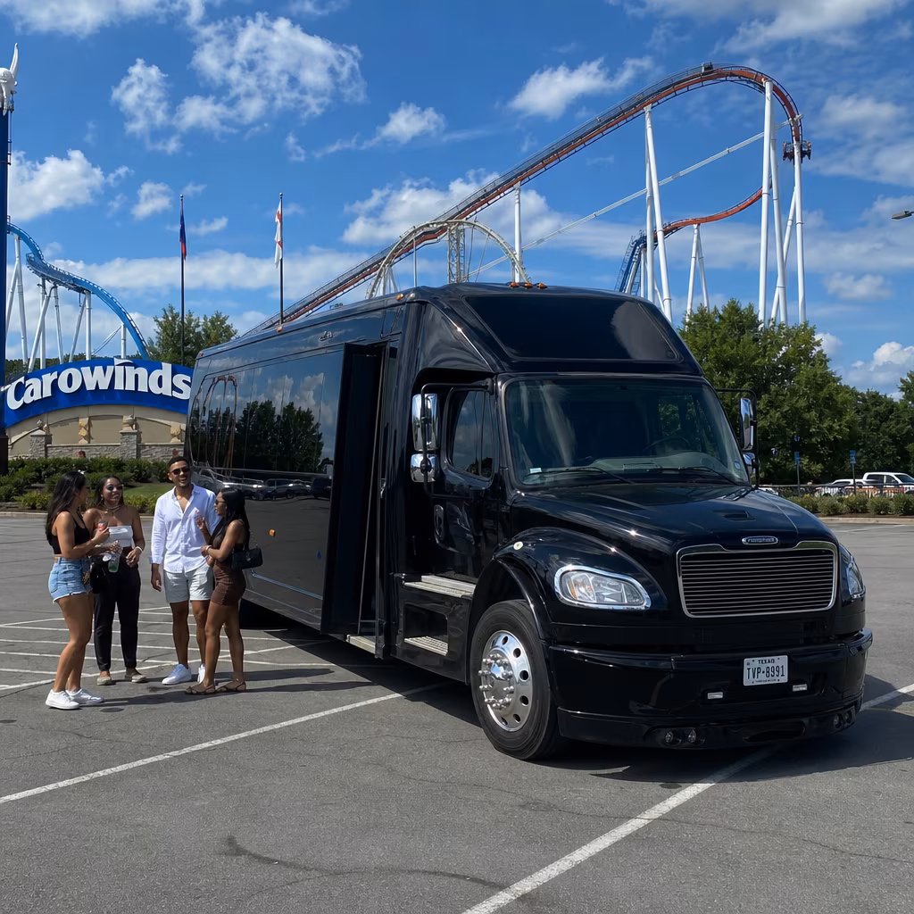 Rent a Bus to Carowinds