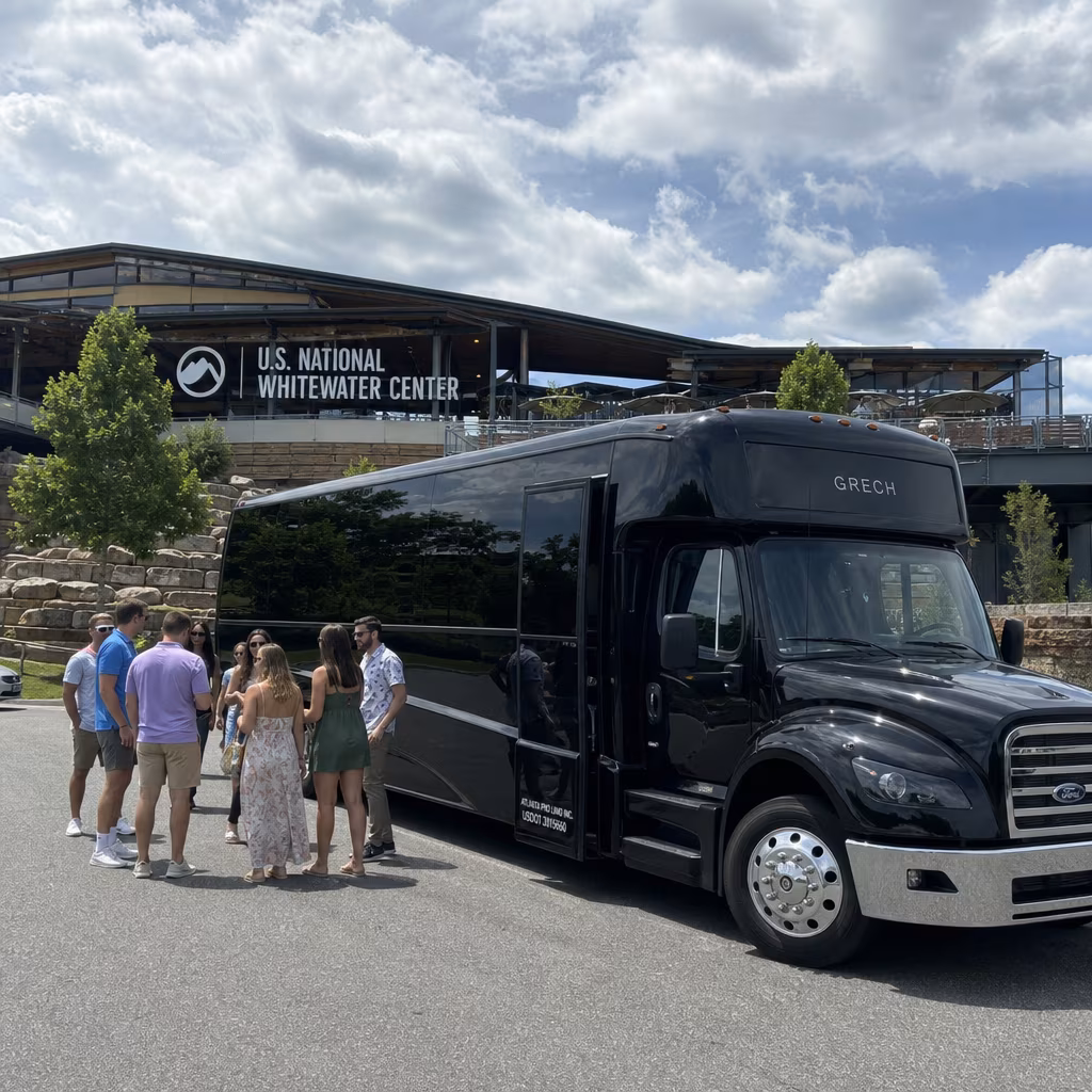 Rent a Bus to the U.S. National Whitewater Center