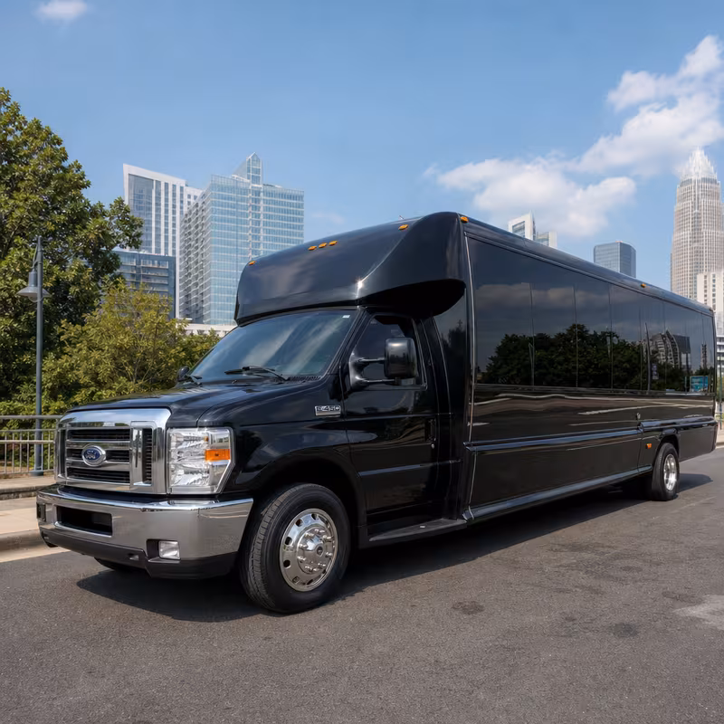 15 Passenger Party Bus Exterior