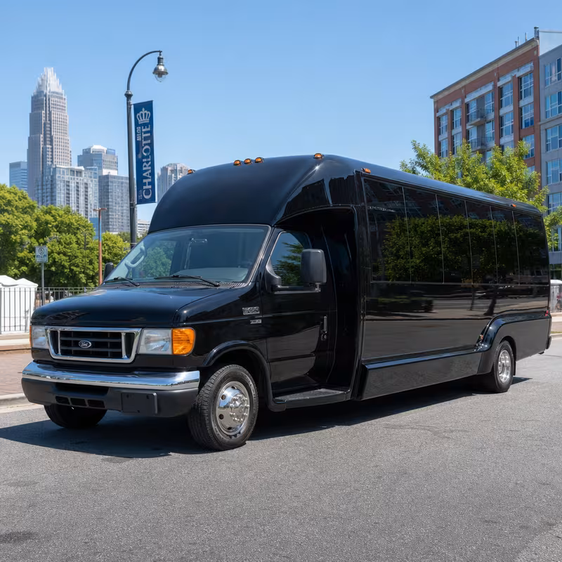 18 Passenger Party Bus Exterior
