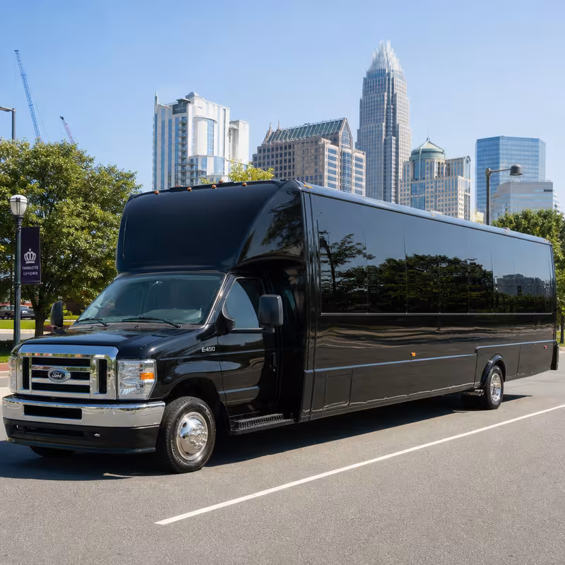 20 Passenger Party Bus Exterior