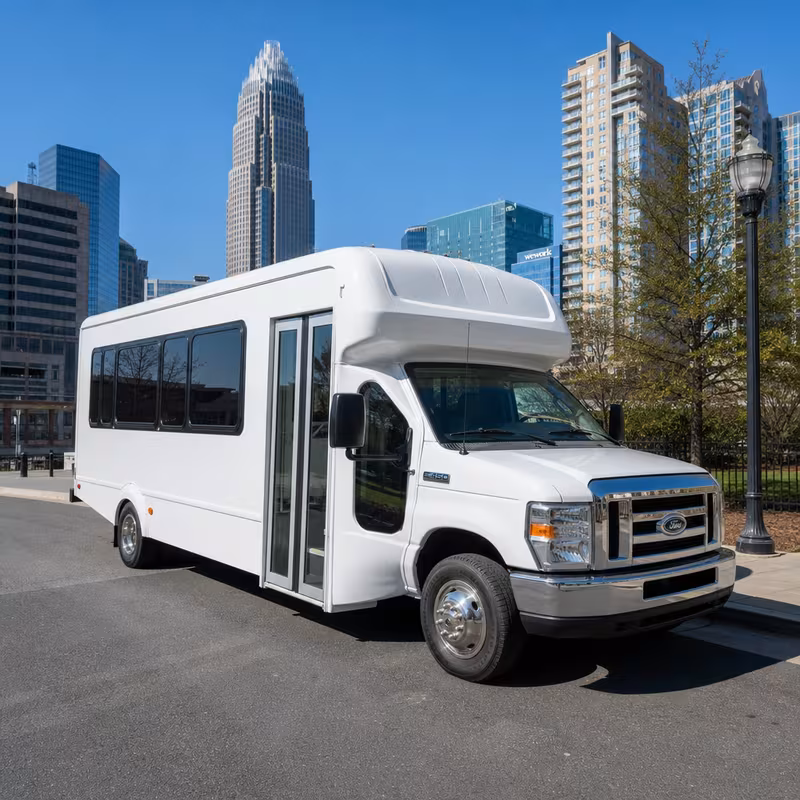 15-35 Passenger Minibus Exterior