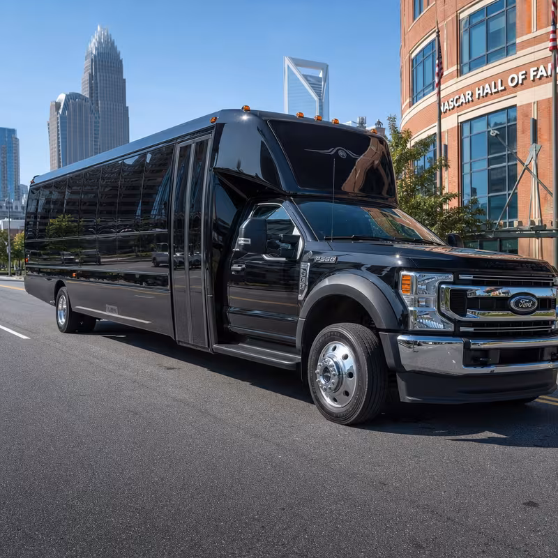 28 Passenger Party Bus Exterior
