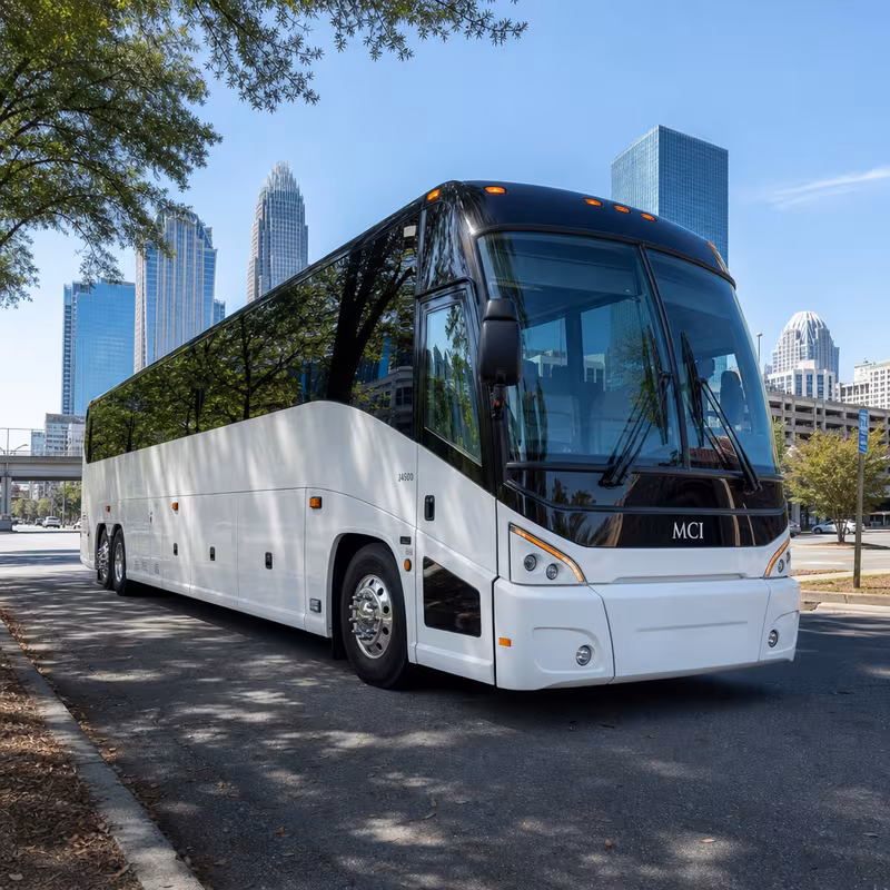 40-56 Passenger Charter Bus Exterior