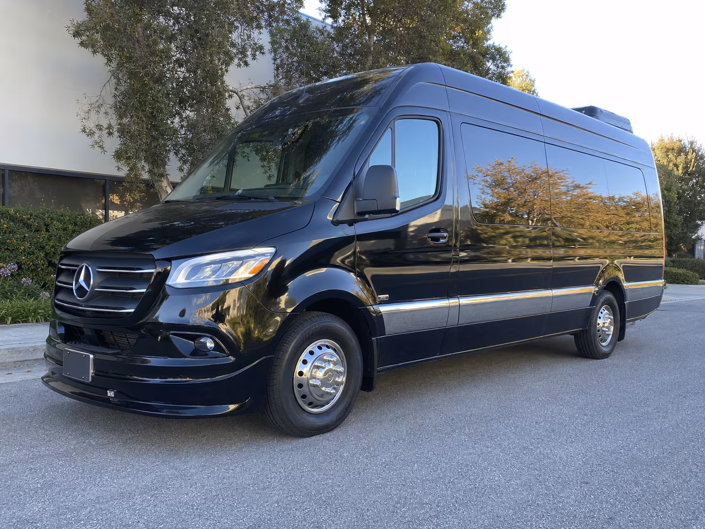 Charlotte Airport Shuttle & Transportation party bus exterior