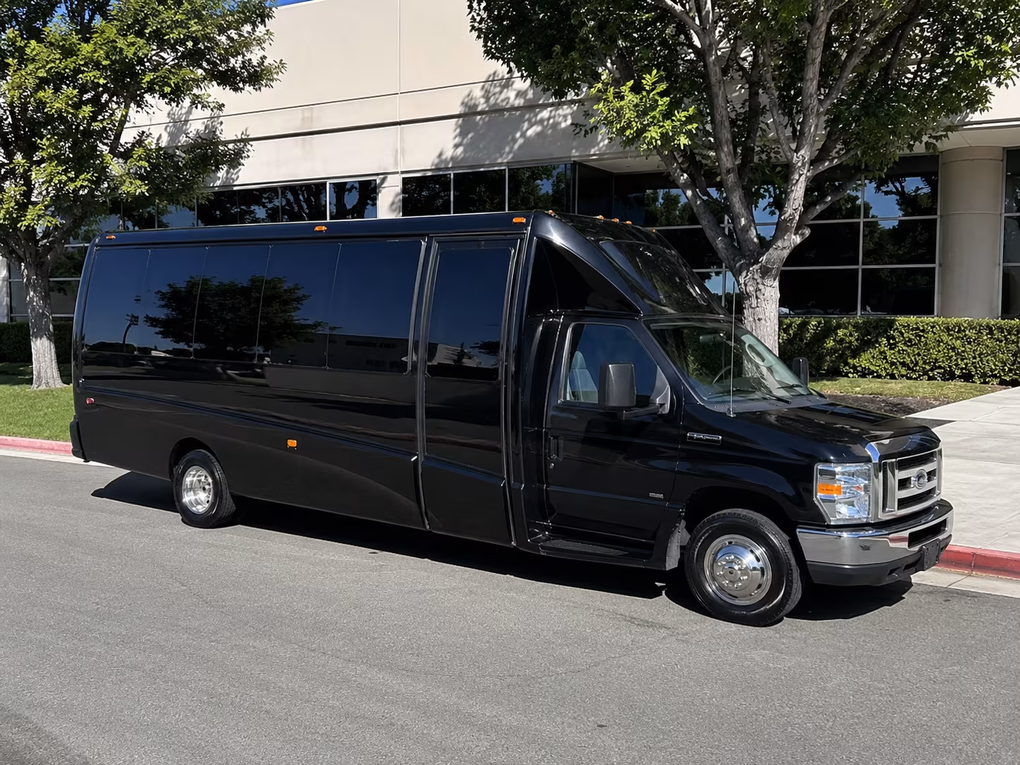 Charlotte Prom & Homecoming Transportation party bus exterior