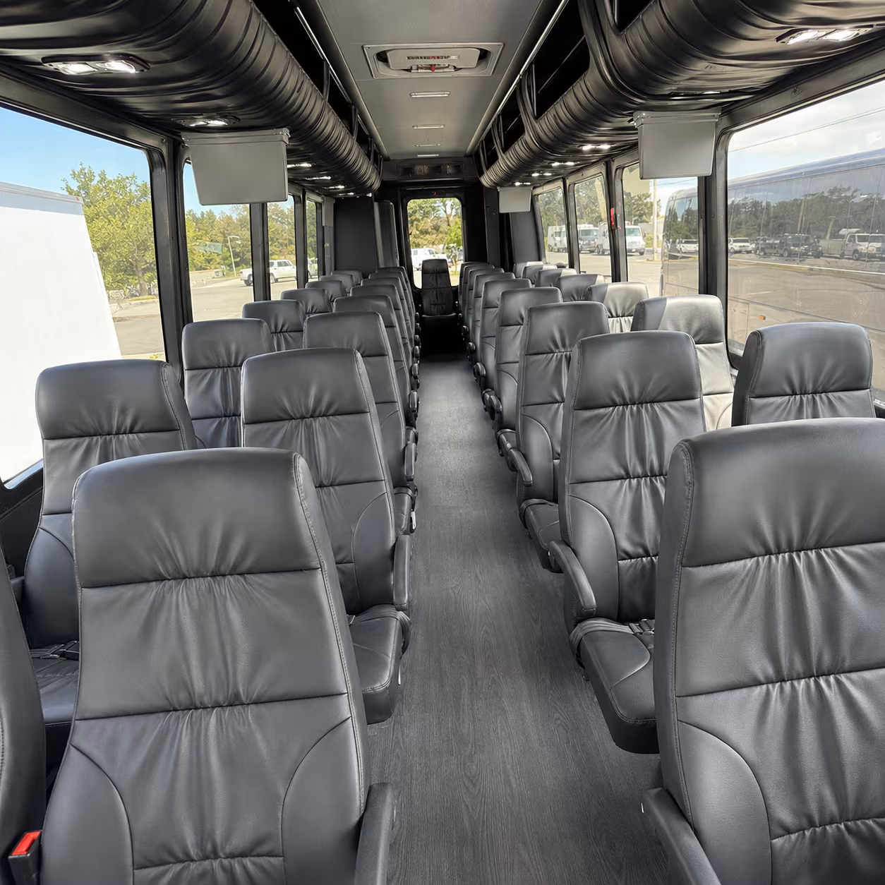 Charlotte School Event Transportation onboard seating