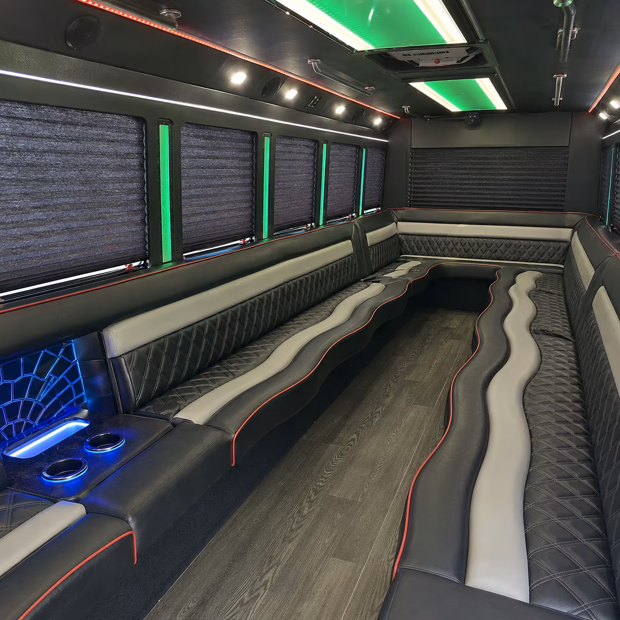 Charlotte Winery Tour & Pub Crawl Transportation party bus exterior