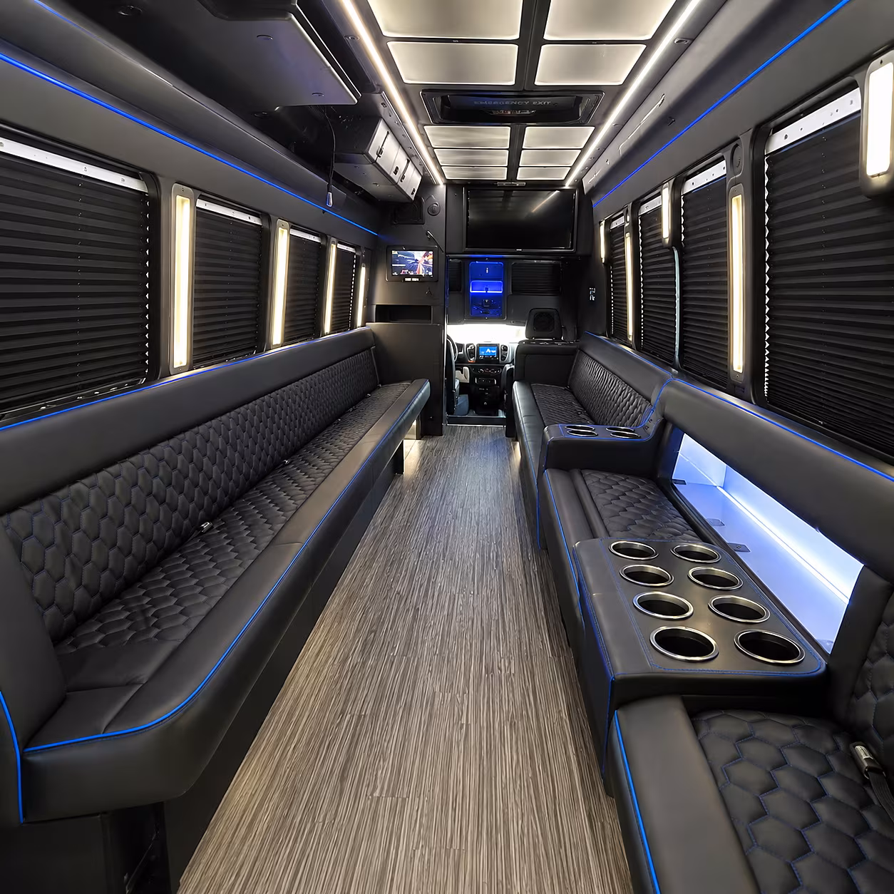Charlotte Winery Tour & Pub Crawl Transportation route planning
