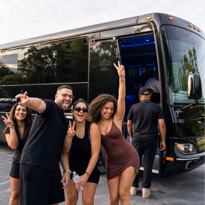 Charlotte Concert Transportation fleet vehicle