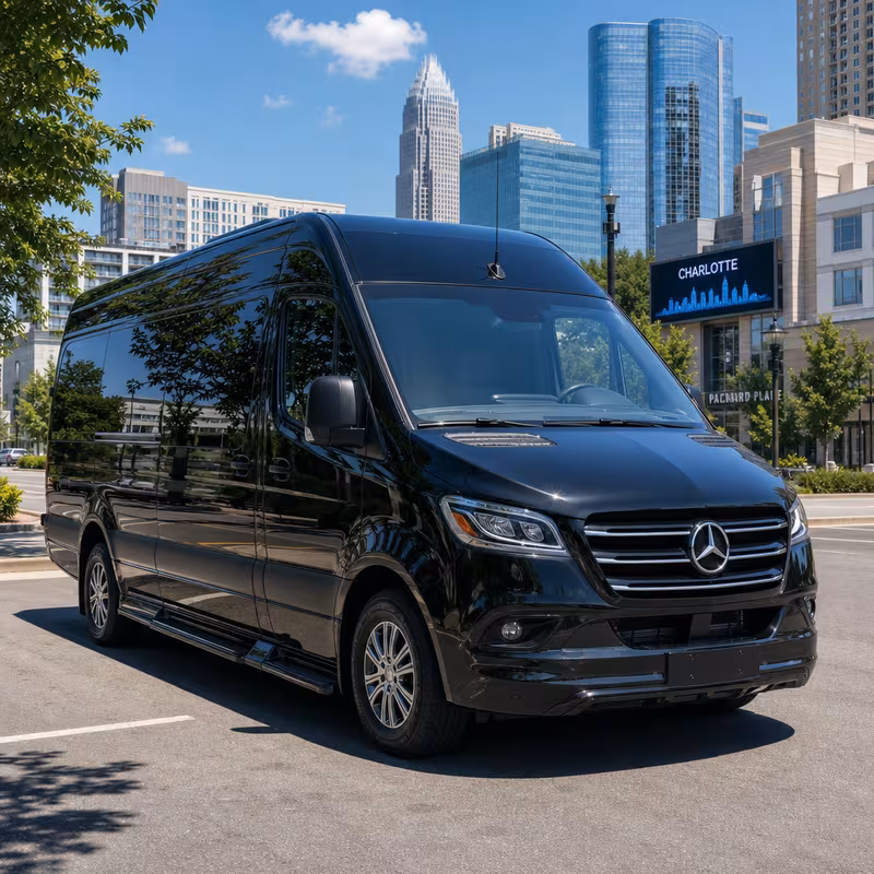 Sprinter Van Rental with Driver Exterior